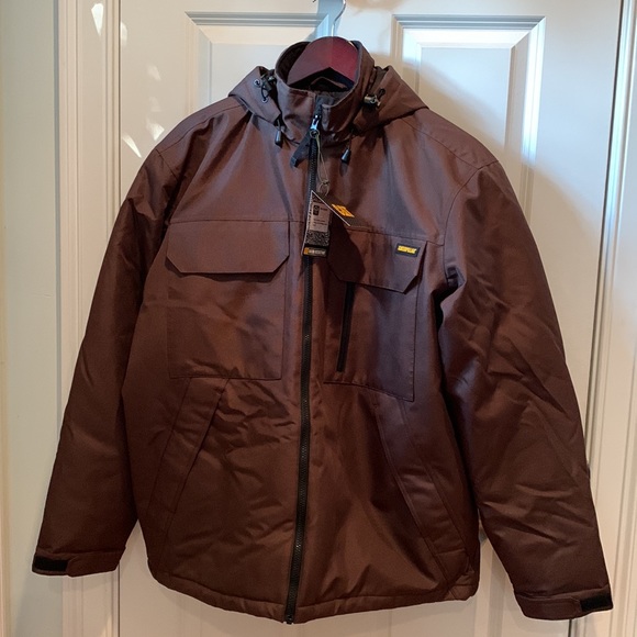Caterpillar Jackets & Coats Caterpillar Buffalo Brown 31117 Zipper